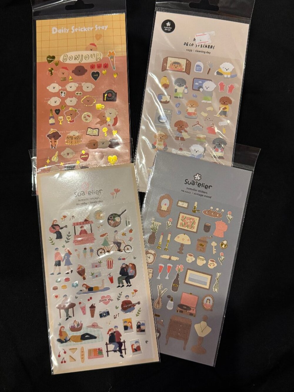 Scrapbooking Sticker Sets (4)